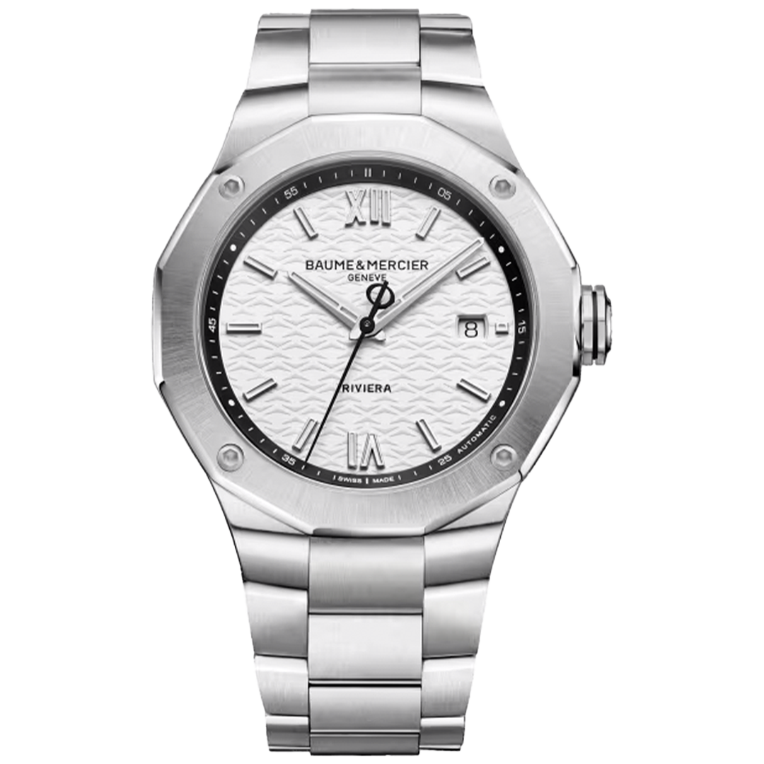Watch in steel Riviera Baume et mercier