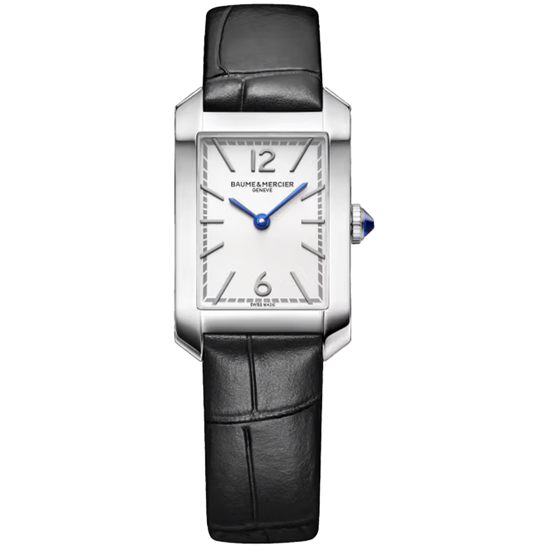 Watch in steel Hampton Baume et mercier