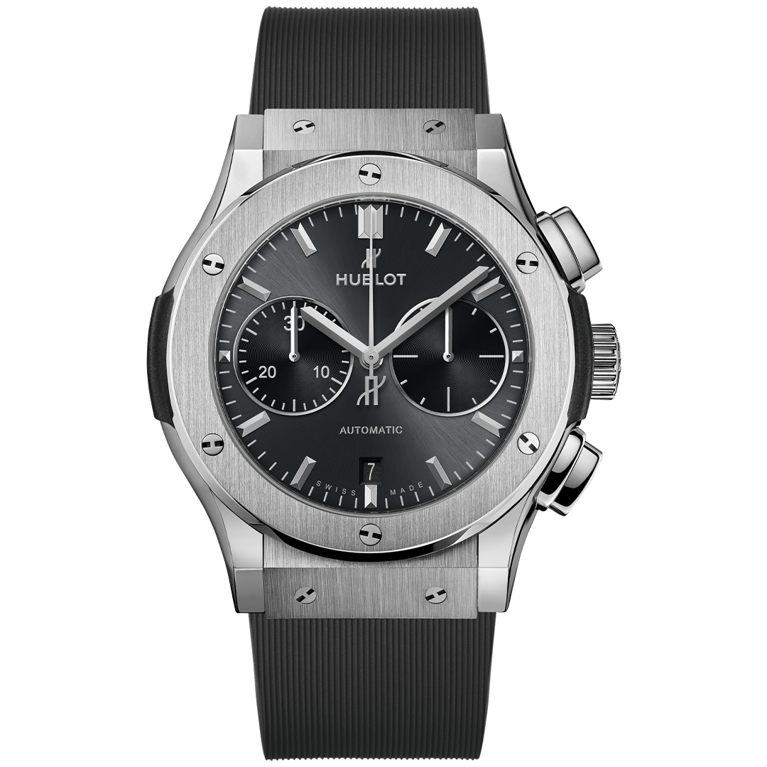 Watch in titanium Classic Fusion Racing Grey Chronograph Titanium Hublot