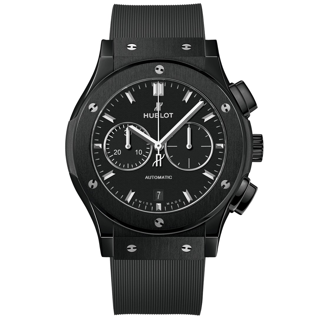 Orologio in ceramica nera Classic Fusion Chronograph Black Magic Hublot