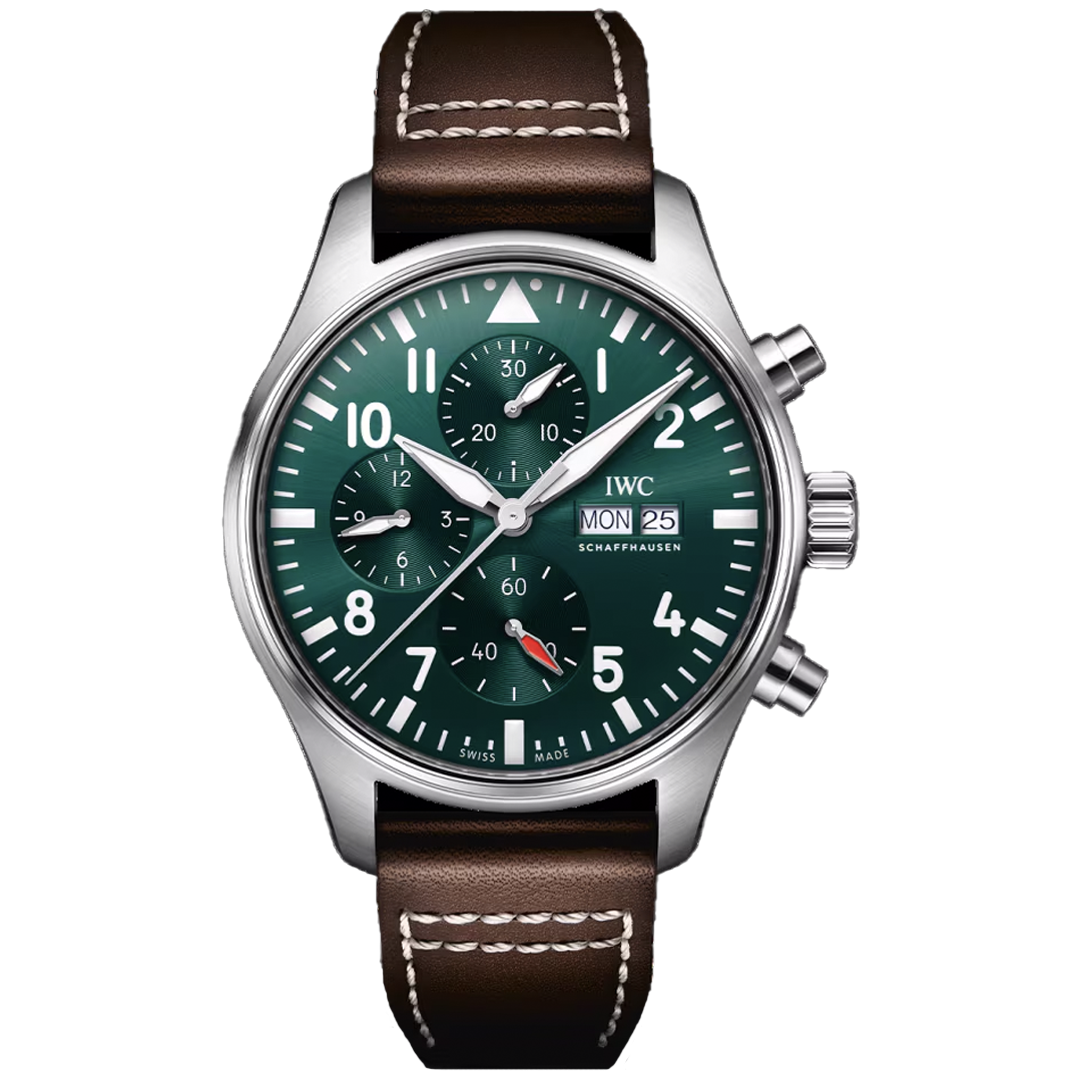 Orologio in acciaio Pilot’s Watch Chronograph Iwc