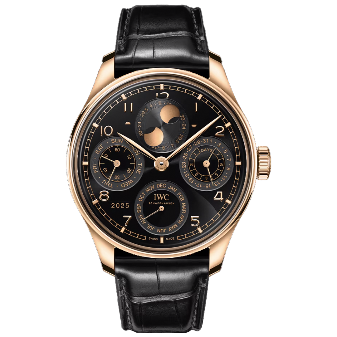 Watch in rose gold Portugieser Perpetual Calendar 44 Iwc