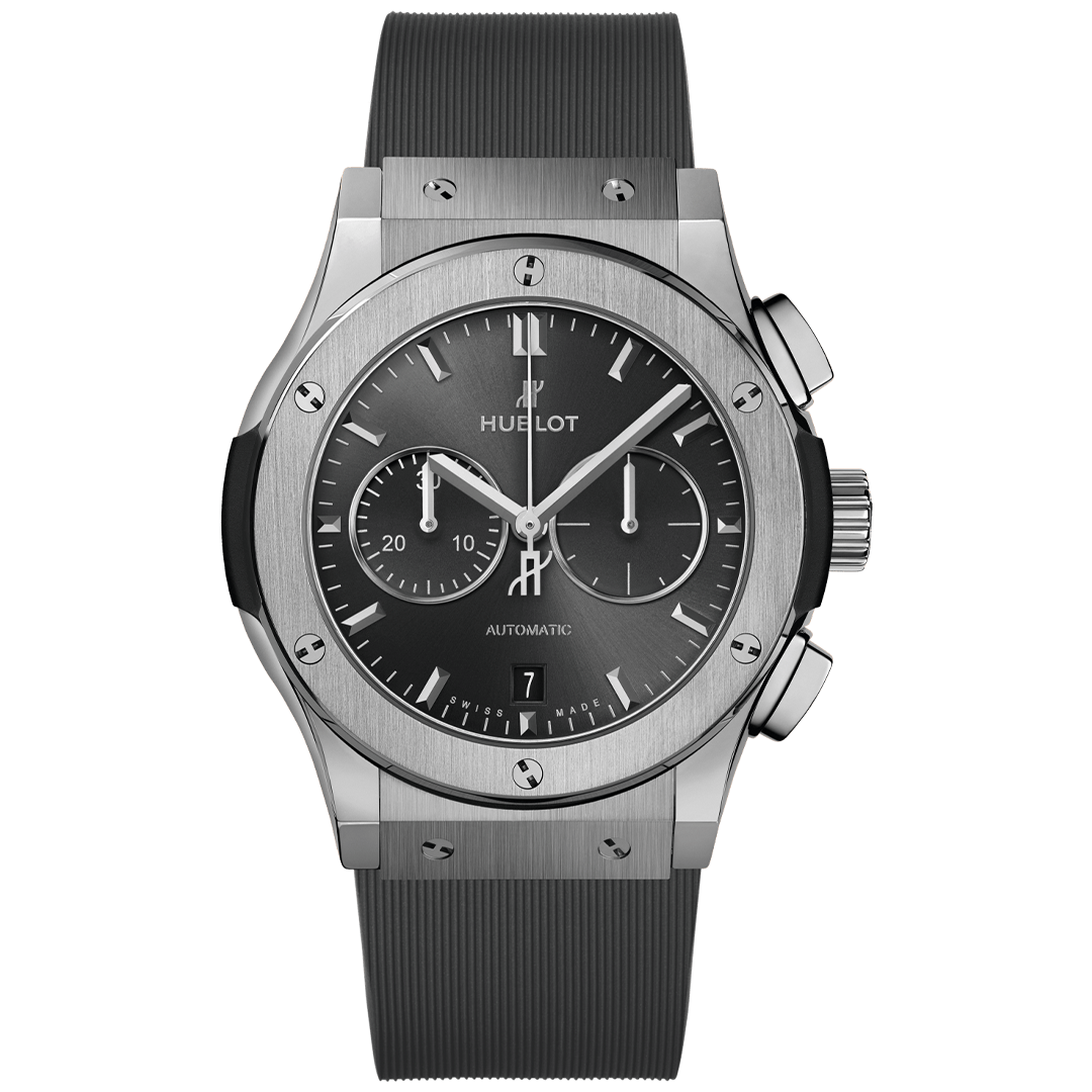 Classic Fusion Racing Grey Chronograph Titanium
