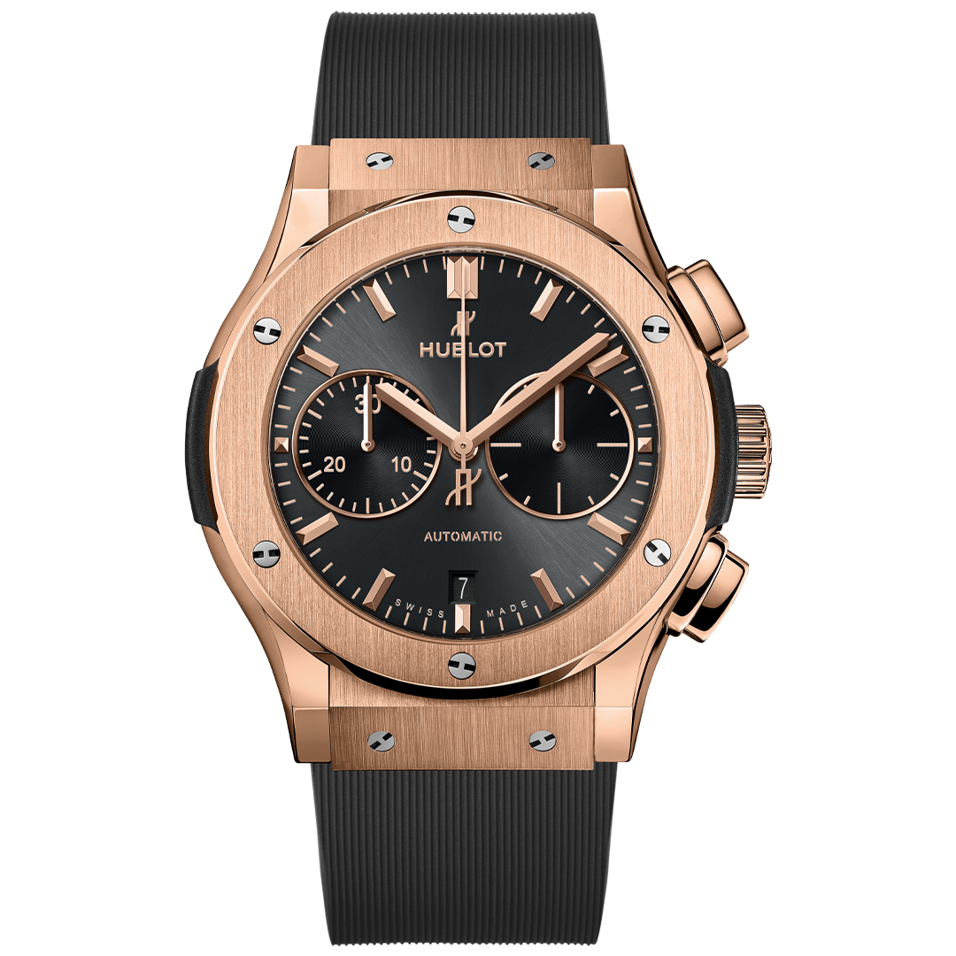 Orologio in oro rosa Classic Fusion Racing Grey Chronograph King Gold Hublot