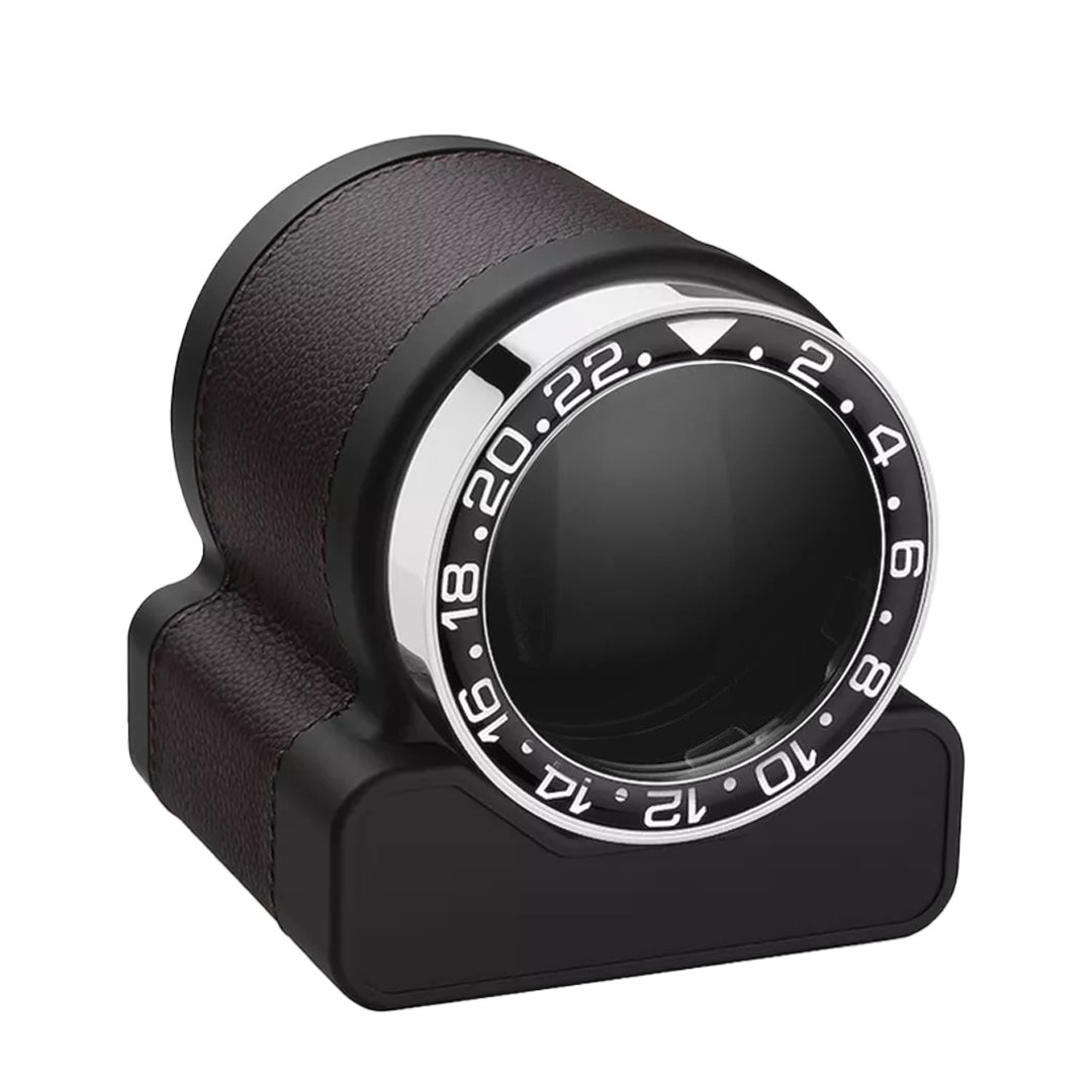 Accessorio in pelle panama Rotor One Sport Pelle Marrone Scatola del tempo