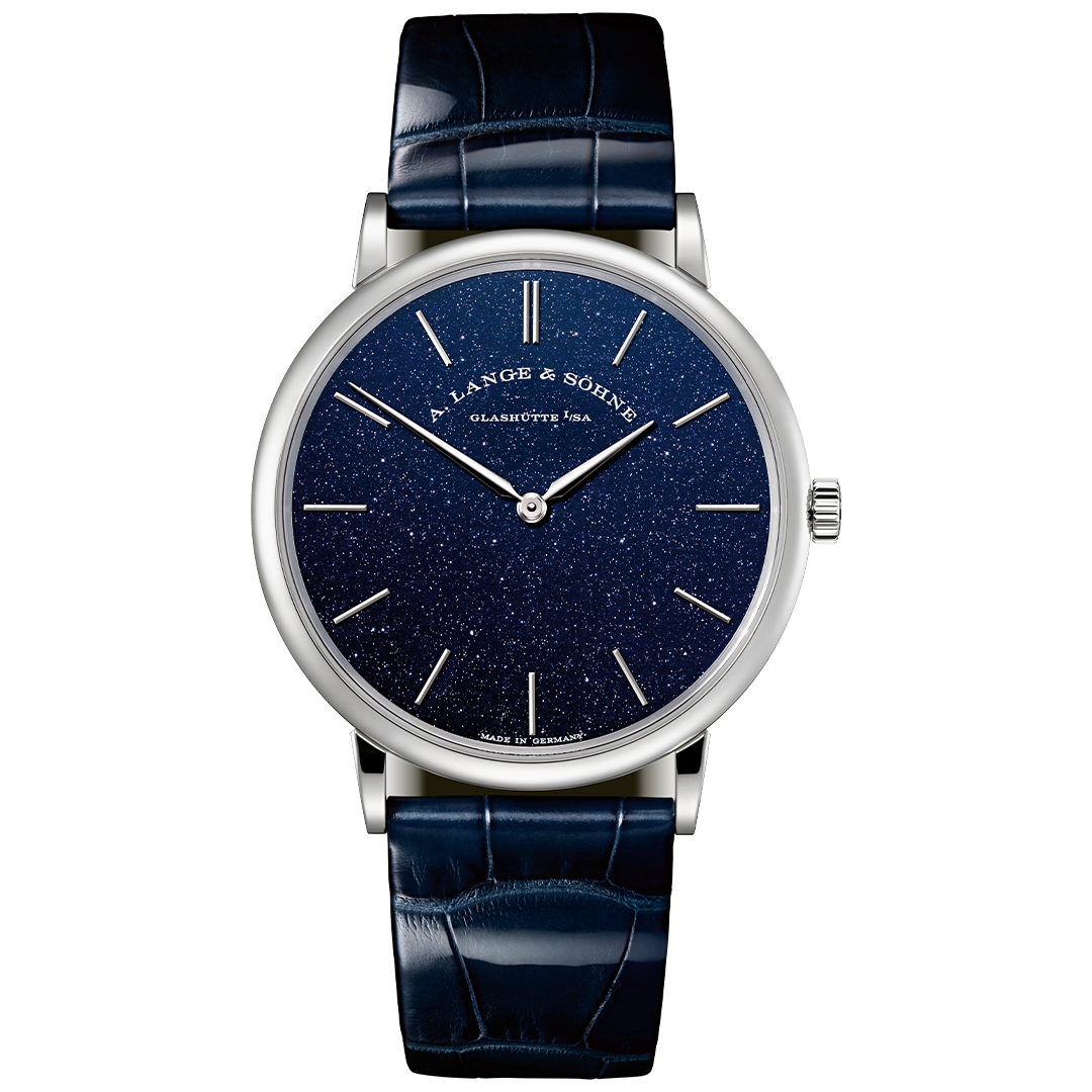 Watch in white gold Saxonia Thin A lange soehne