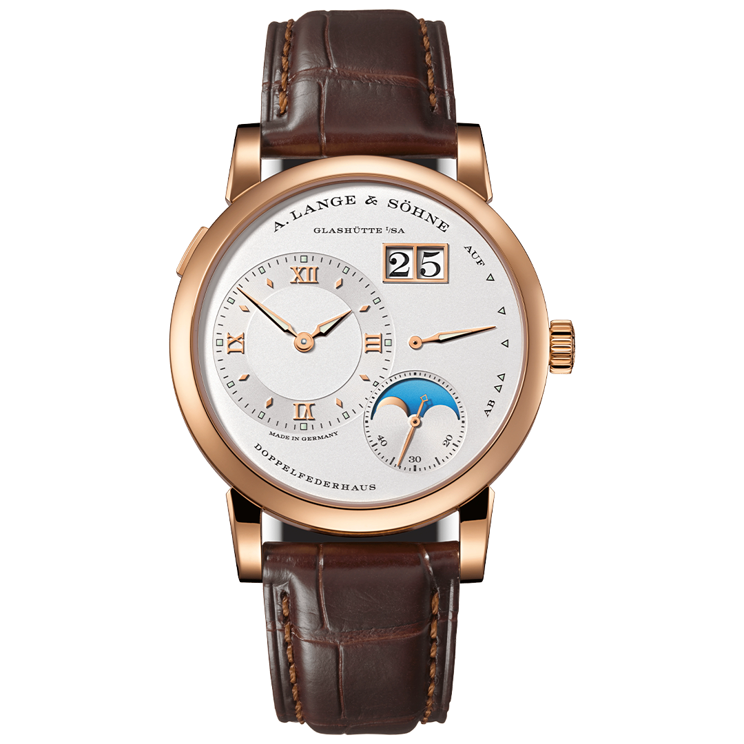 Watch in rose gold LANGE 1 MOON PHASE A lange sohne