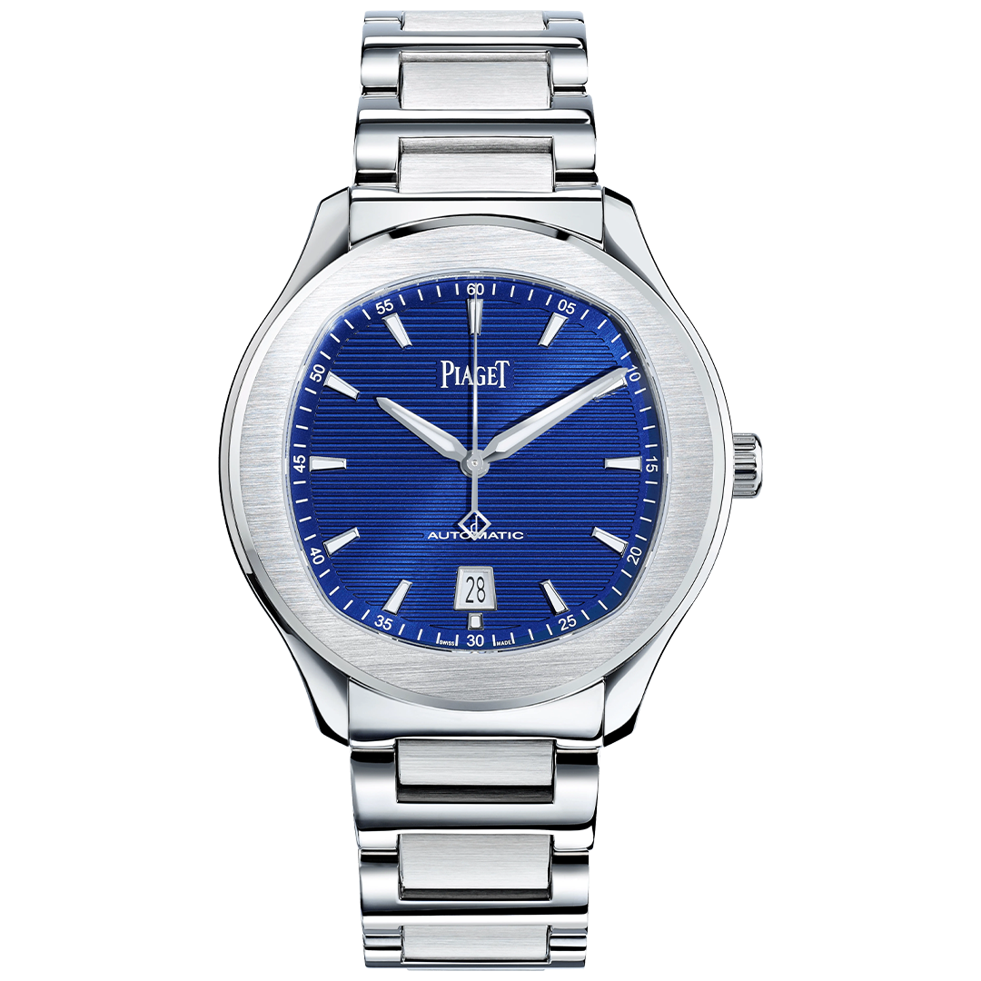 Watch in steel Piaget Polo Date Piaget