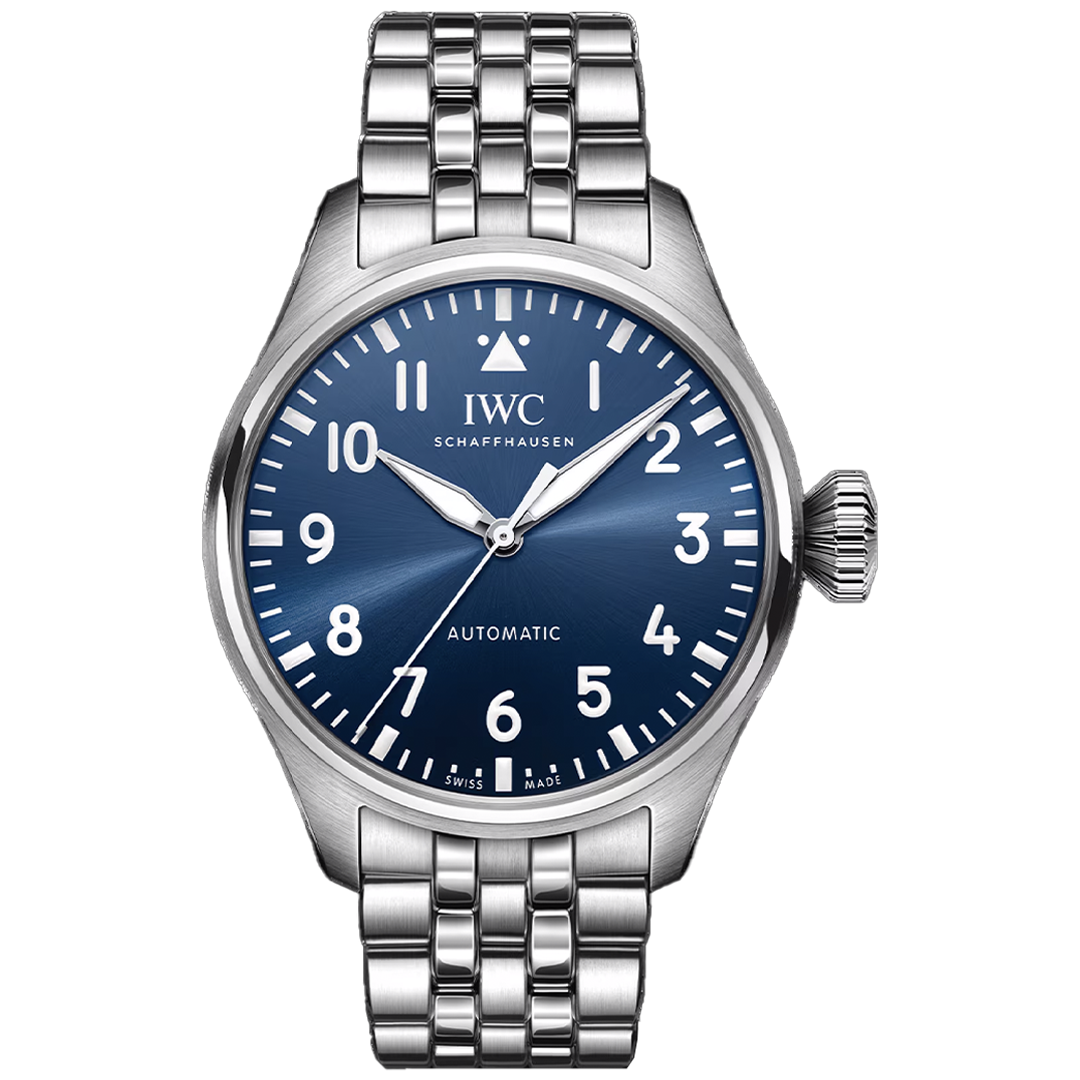 Watch in steel Pilot's Watches Big Pilot  Iwc