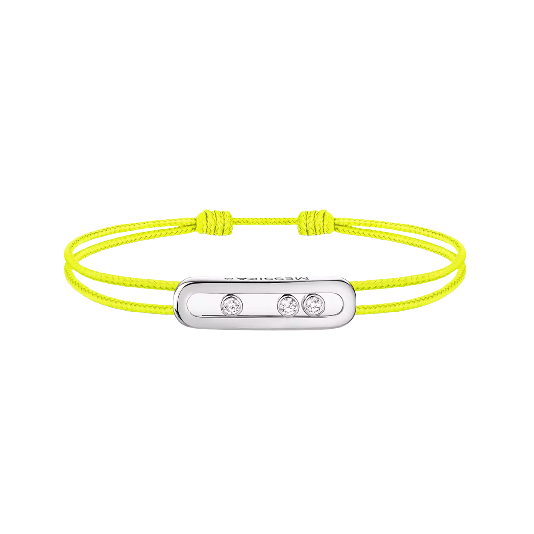 Bracelet in white gold Messika CARE(S) Yellow Cord Bracelet Messika