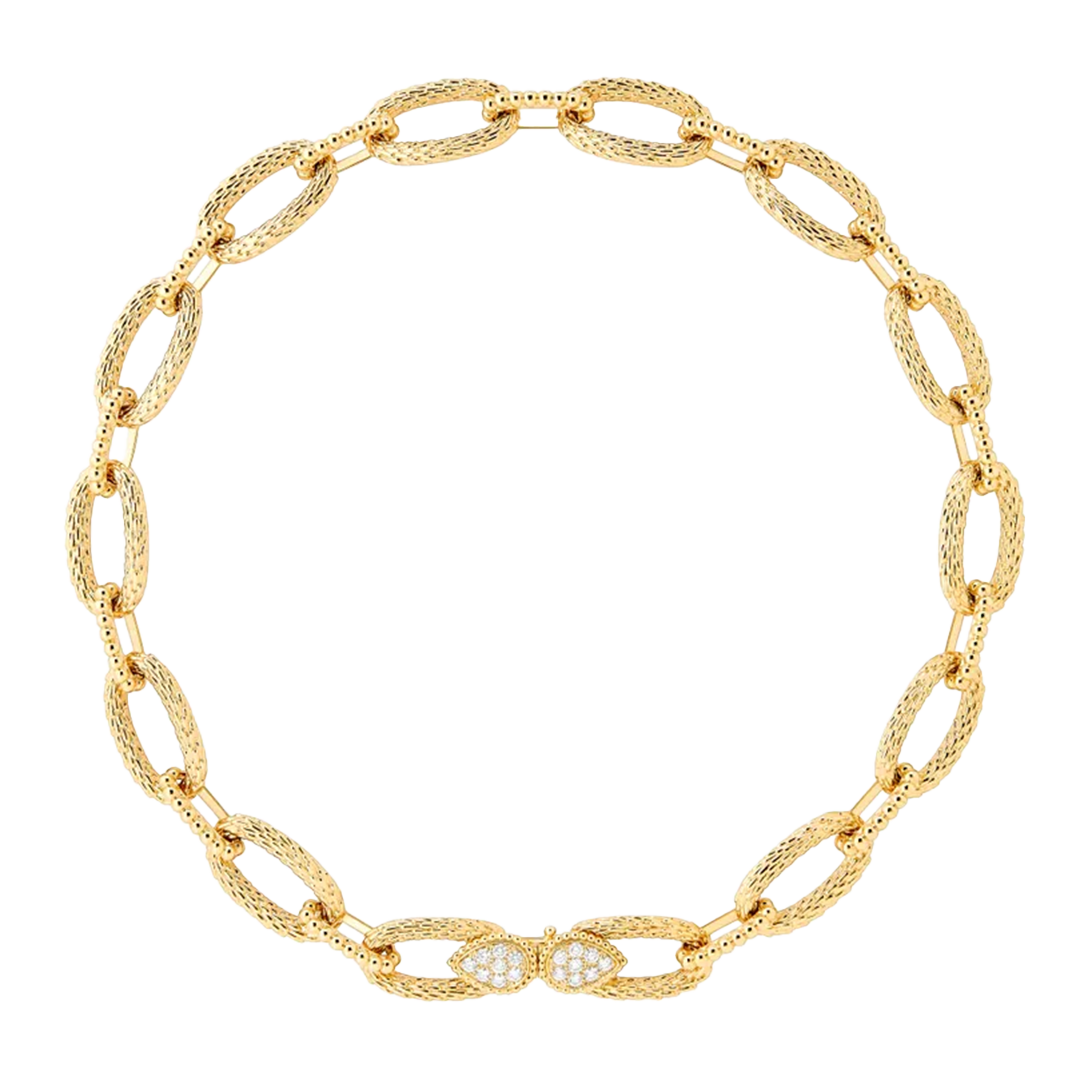 Gioiello in oro giallo Collana Serpent Bohème Vintage Link Boucheron