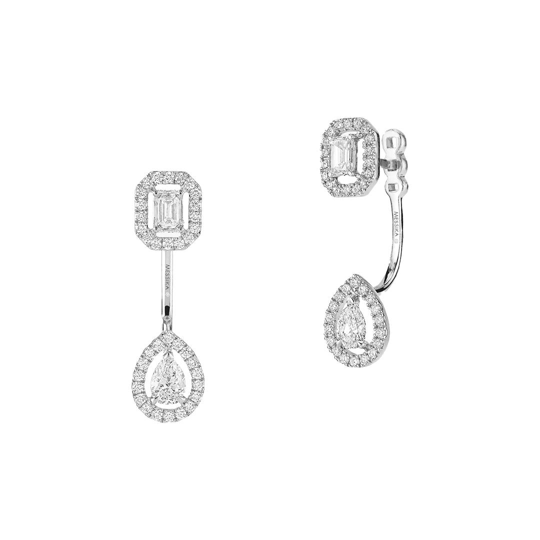 Earrings in white gold My Twin Toi & Moi 0.15ct x 2 Messika