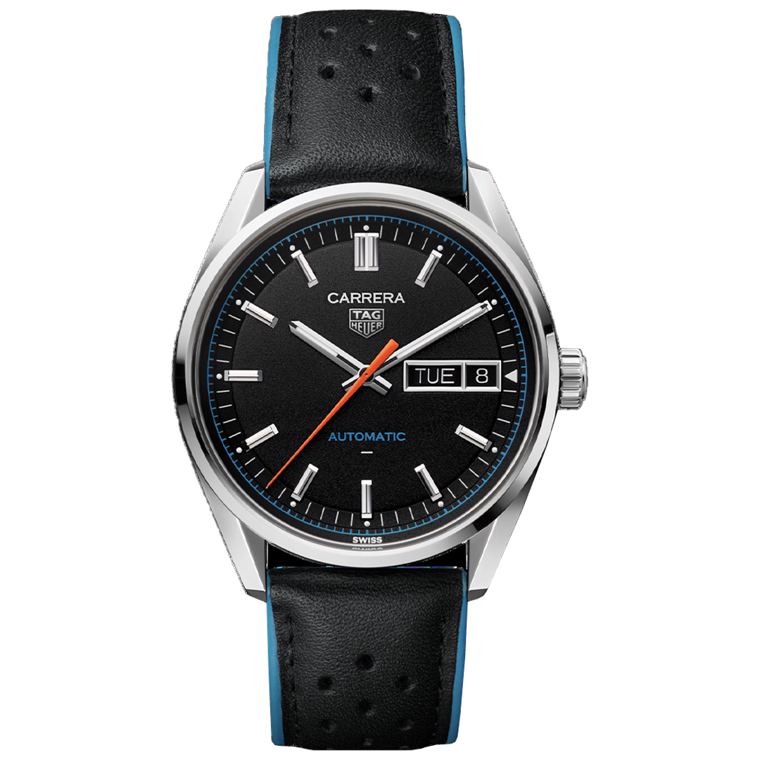 Watch in steel Carrera Day-Date Tag heuer