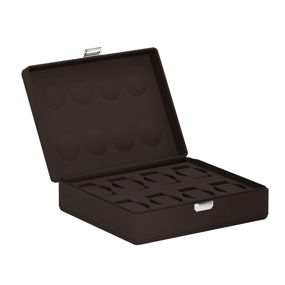 Valigetta 8 Pelle Cioccolato