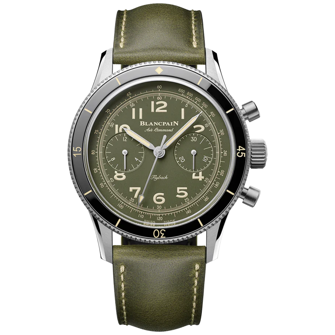 Watch in titanium Air Command Chronograph Blancpain