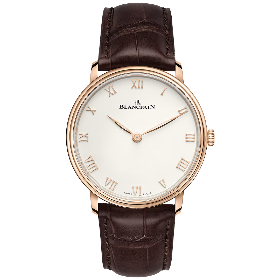 Watch in rose gold Villeret Ultraplate Blancpain