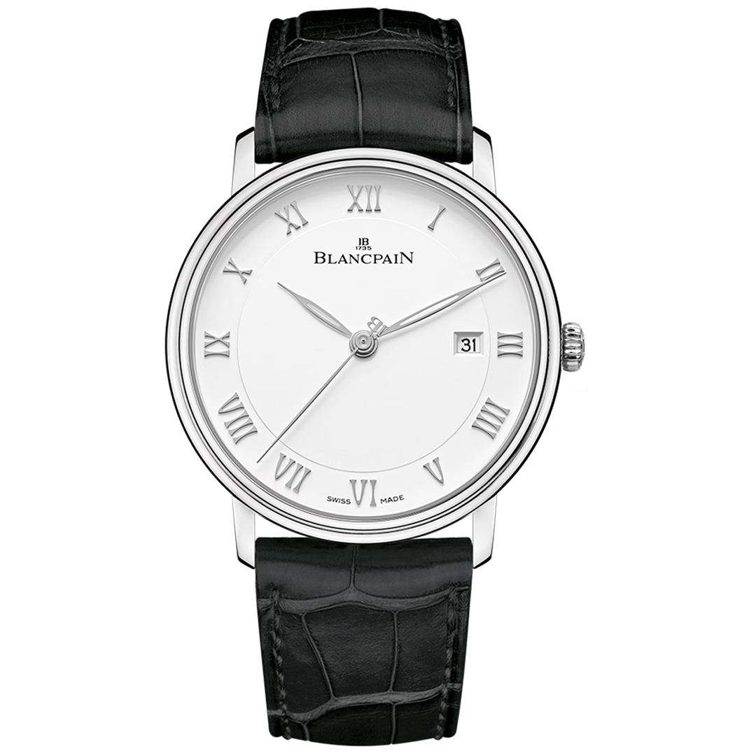 Watch in steel Villeret Ultraplate Blancpain