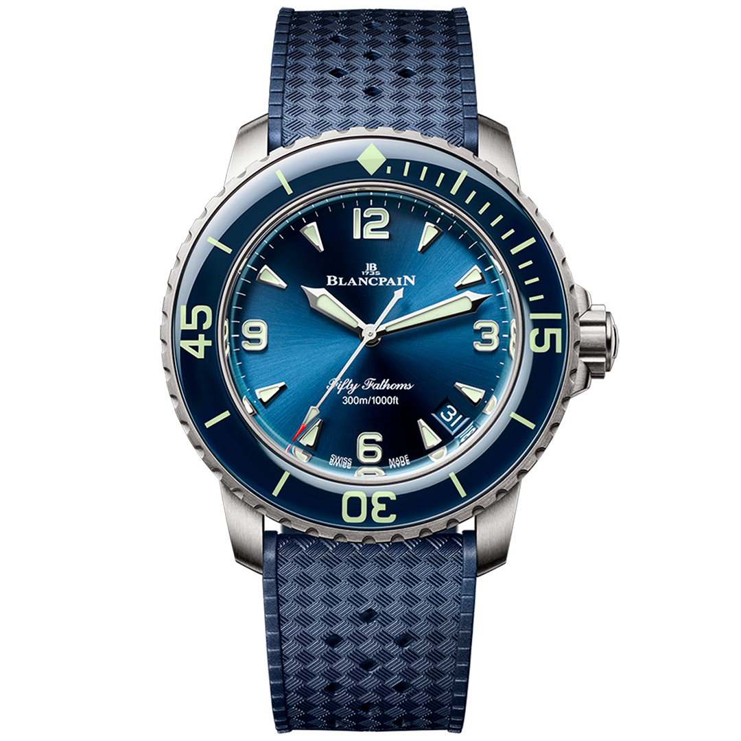 Watch in titanium Fifty Fathoms Automatique Blancpain