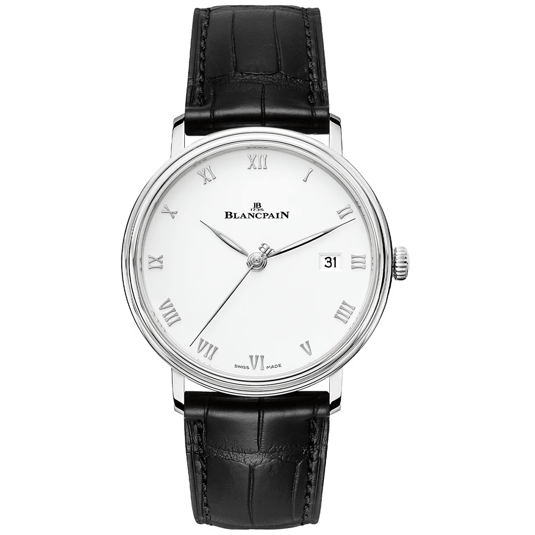 Watch in steel Villeret Ultraplate Blancpain