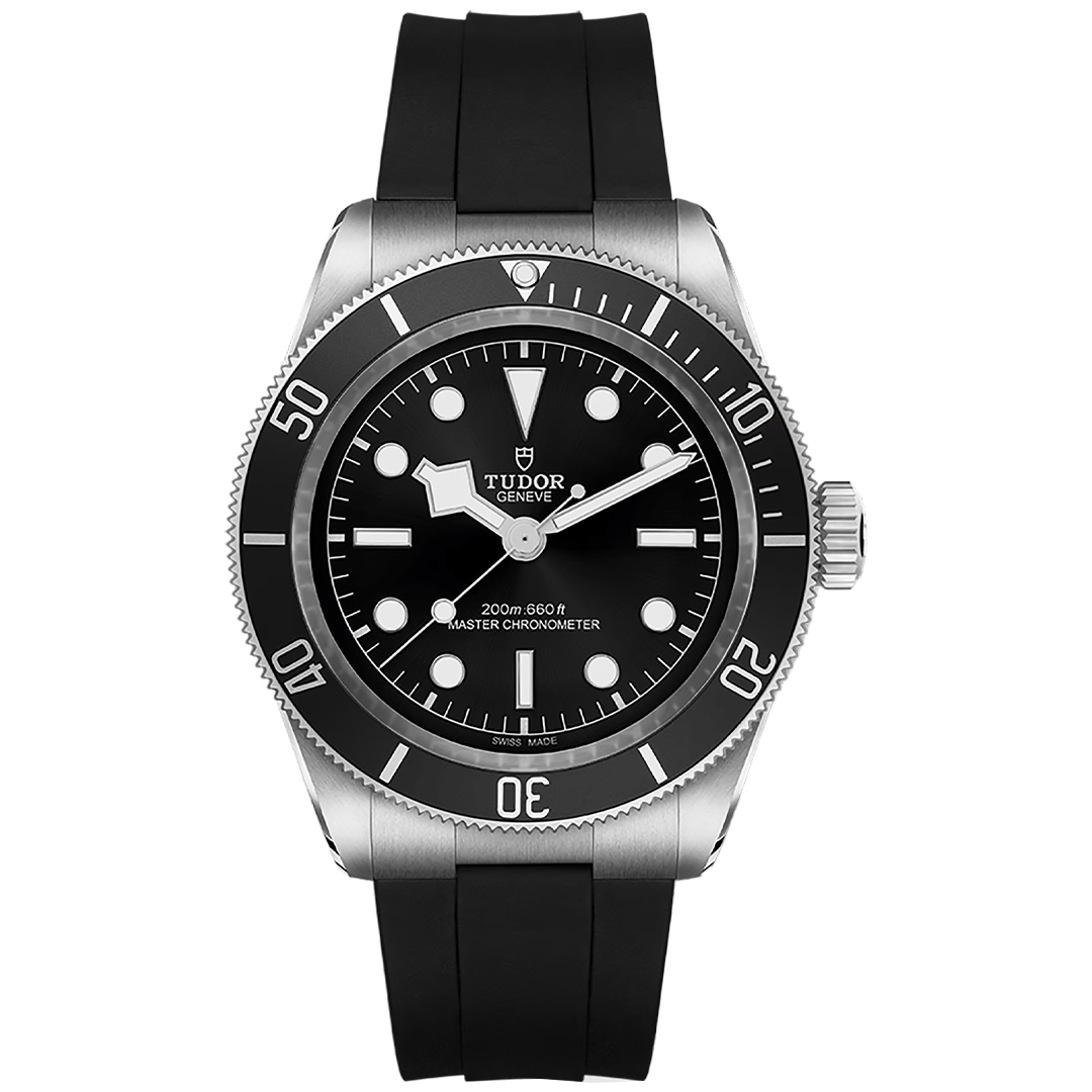 Orologio in acciaio Black Bay Tudor