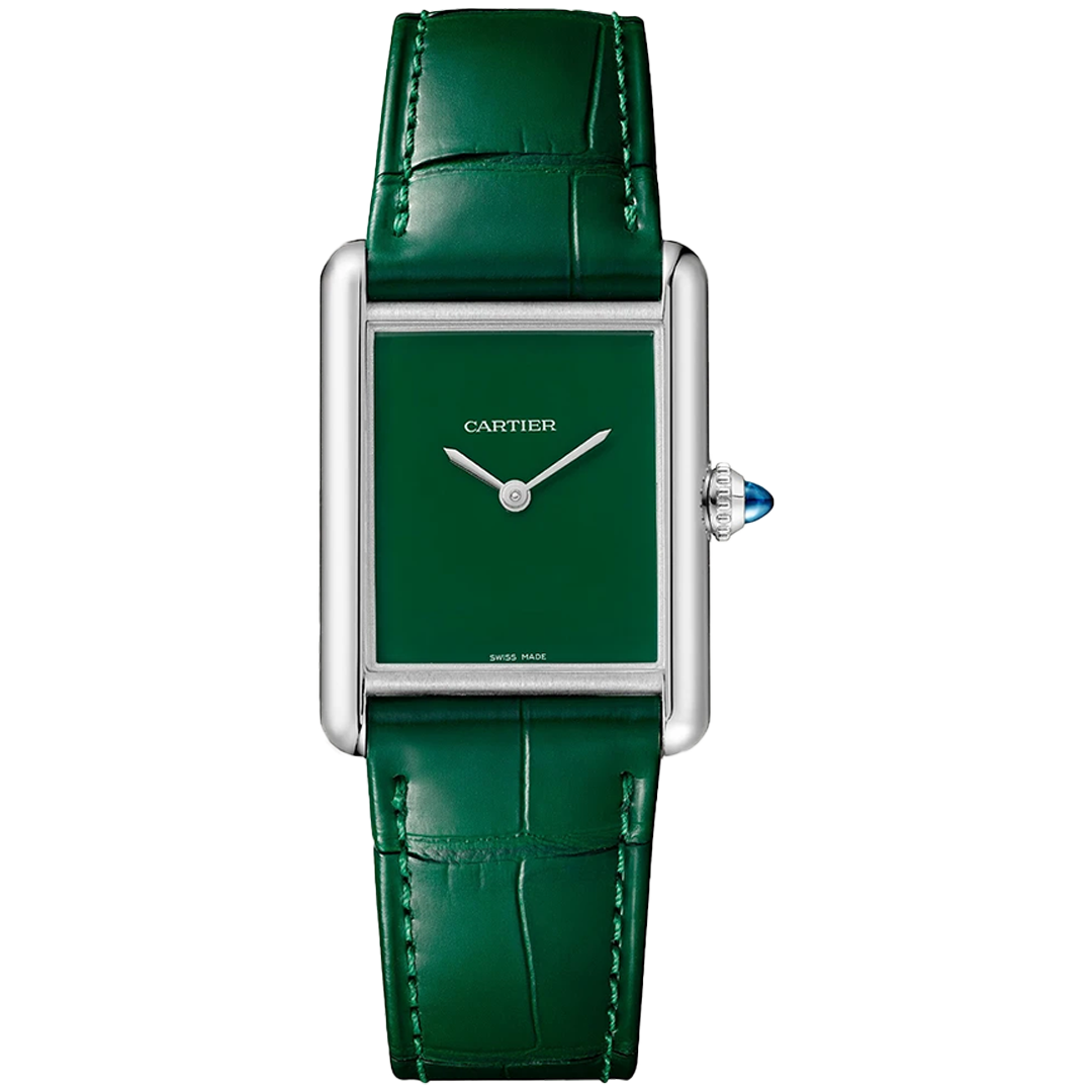 Watch in steel Tank Must Cartier