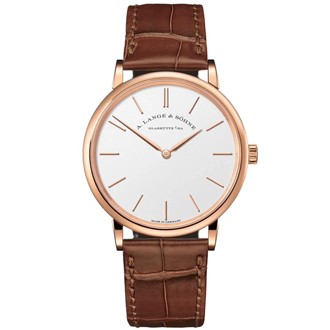 Orologio in oro rosa Saxonia Thin A lange soehne