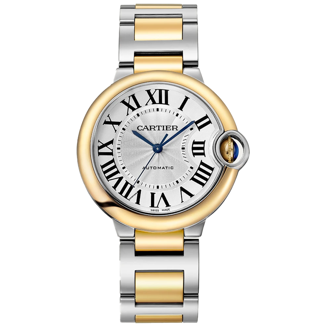 Orologio in acciaio e oro giallo Ballon Bleu de Cartier Cartier