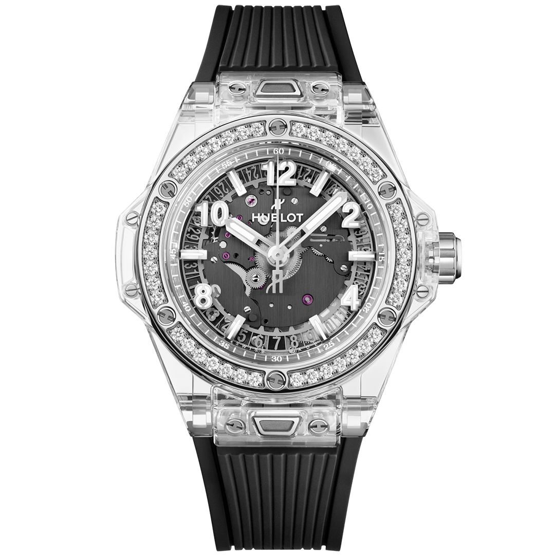 Orologio in zaffiro Big Bang One Click Sapphire Diamonds Hublot