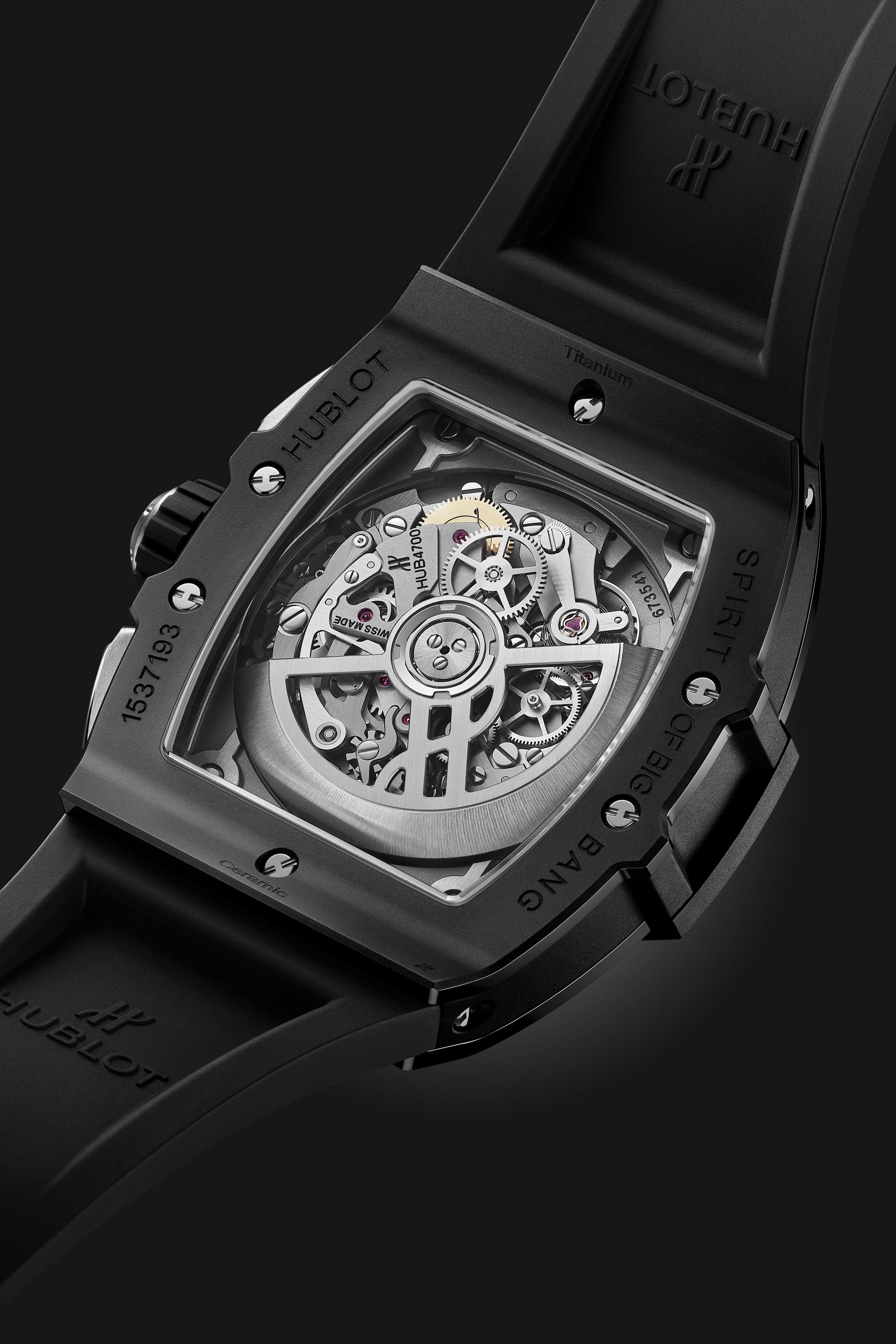 Watch in ceramics Spirit of Big Bang Black Magic Hublot