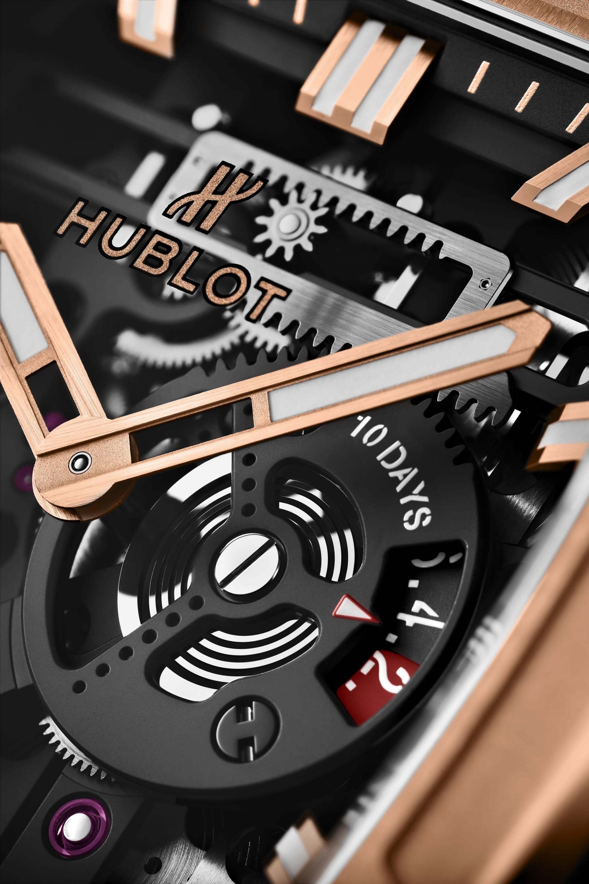 Orologio in oro rosa Spirit of Big Bang Meca-10 King Gold Hublot