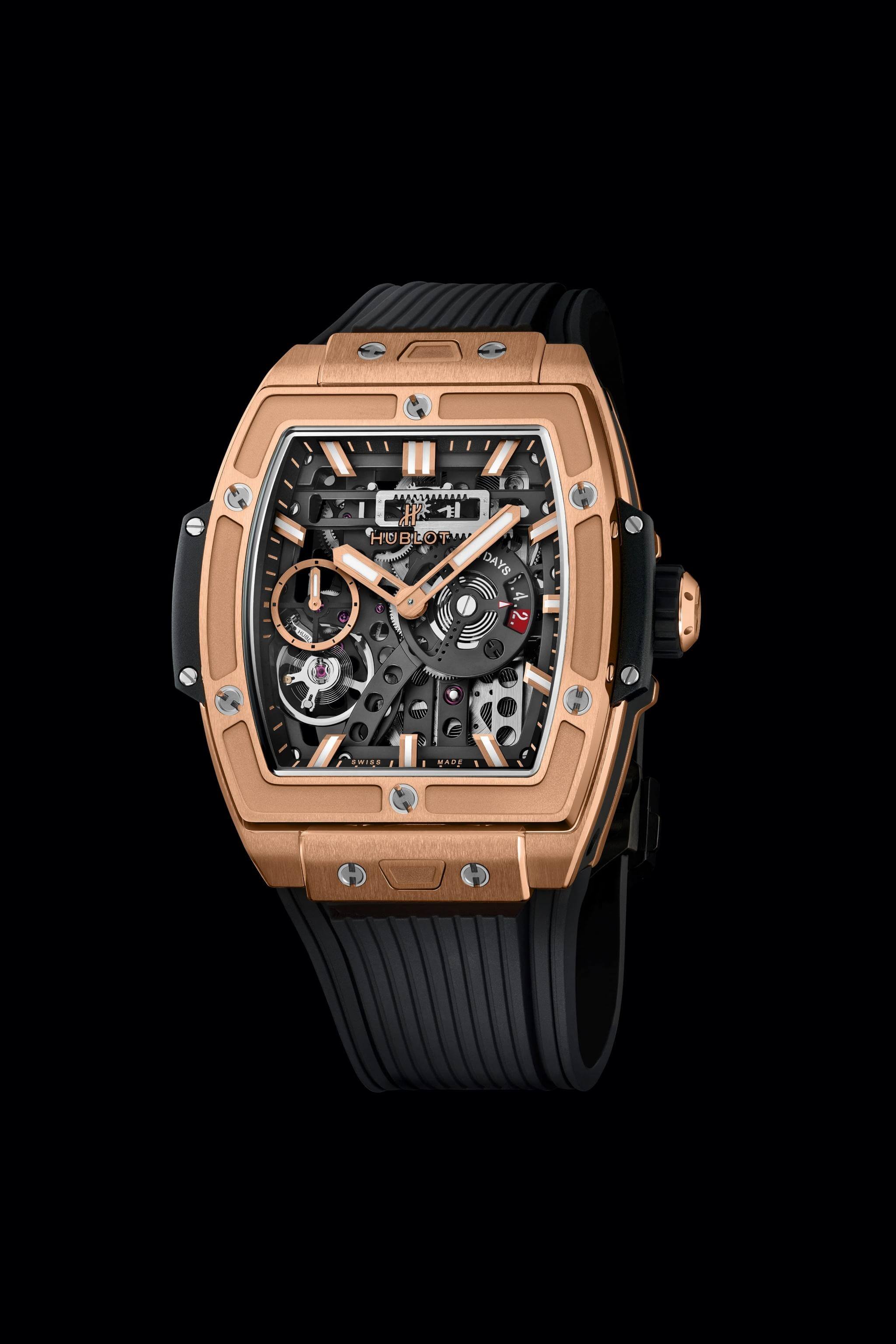 Watch in rose gold Spirit of Big Bang Meca-10 King Gold Hublot