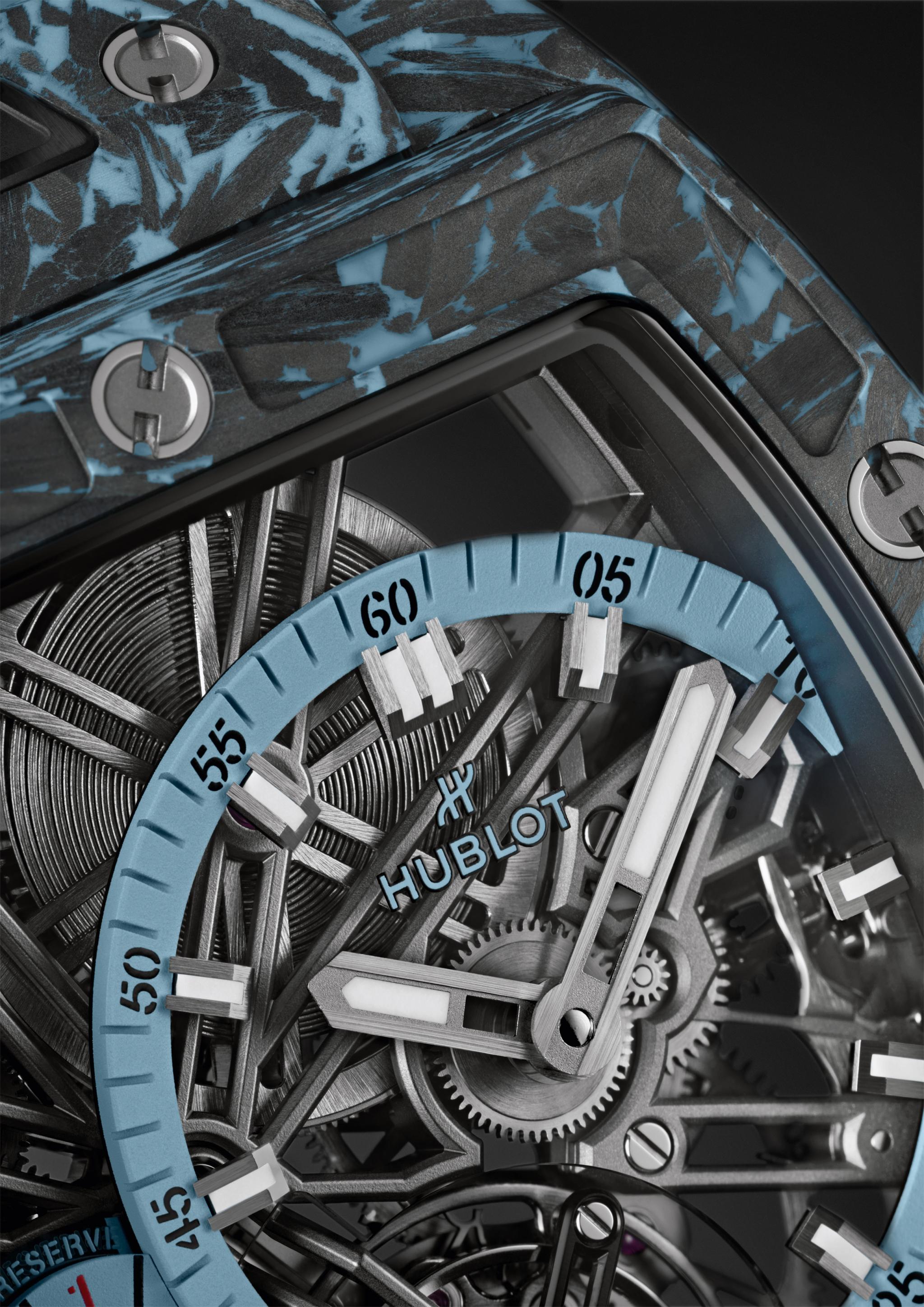 Spirit of Big Bang - Tourbillon Carbon Sky Blue2