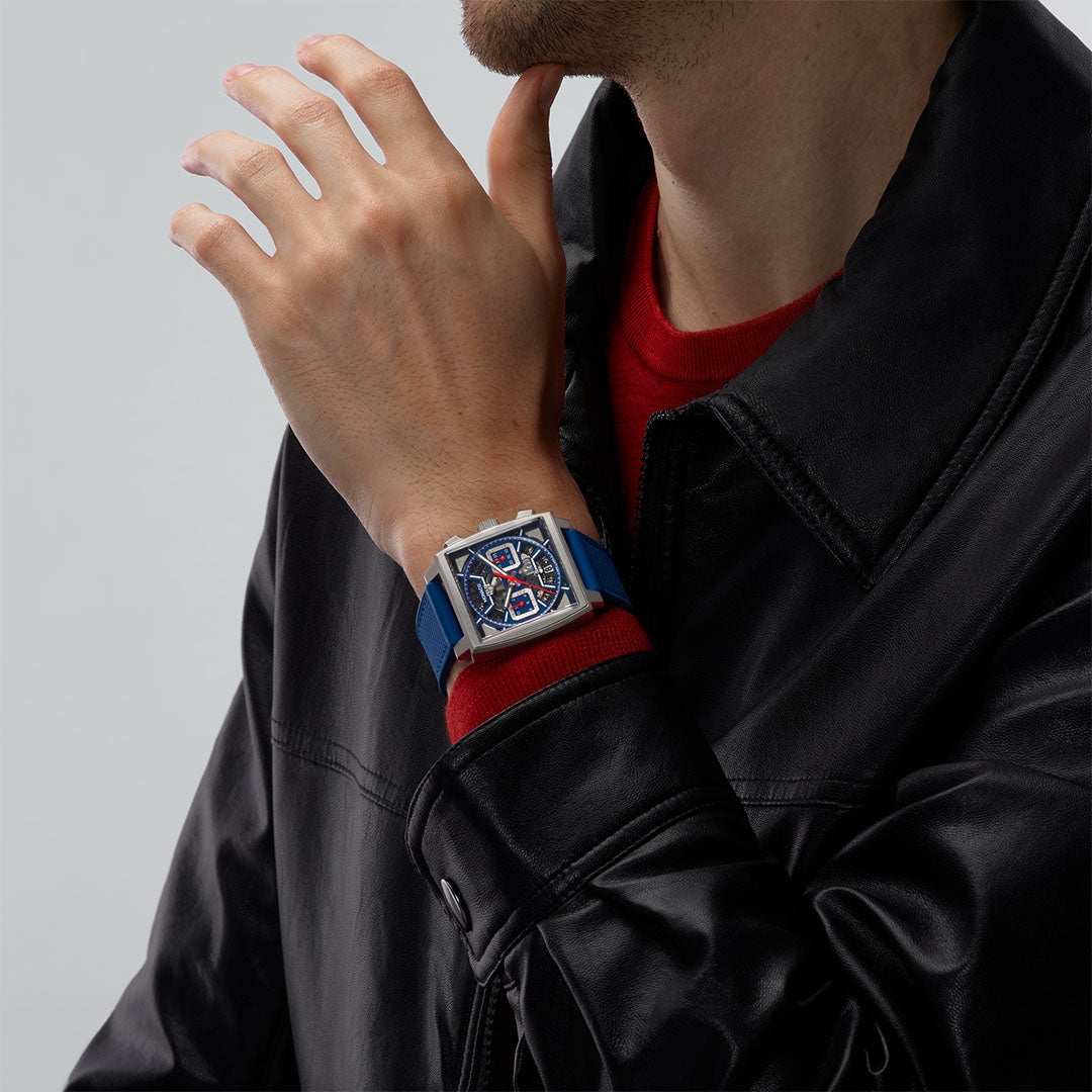 Orologio in titanio Monaco Chronograph Tag heuer