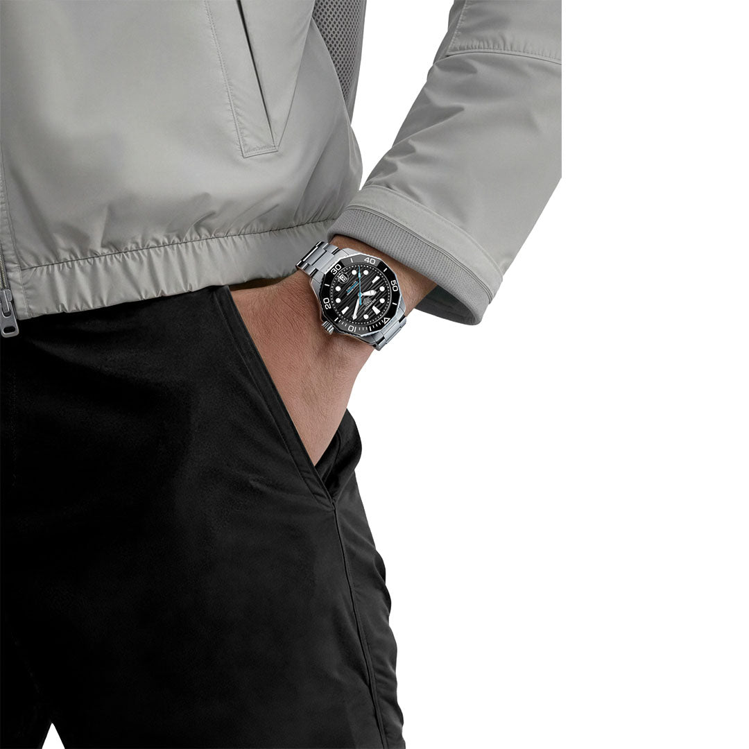 Orologio in acciaio Aquaracer Professional 300 Date Tag heuer