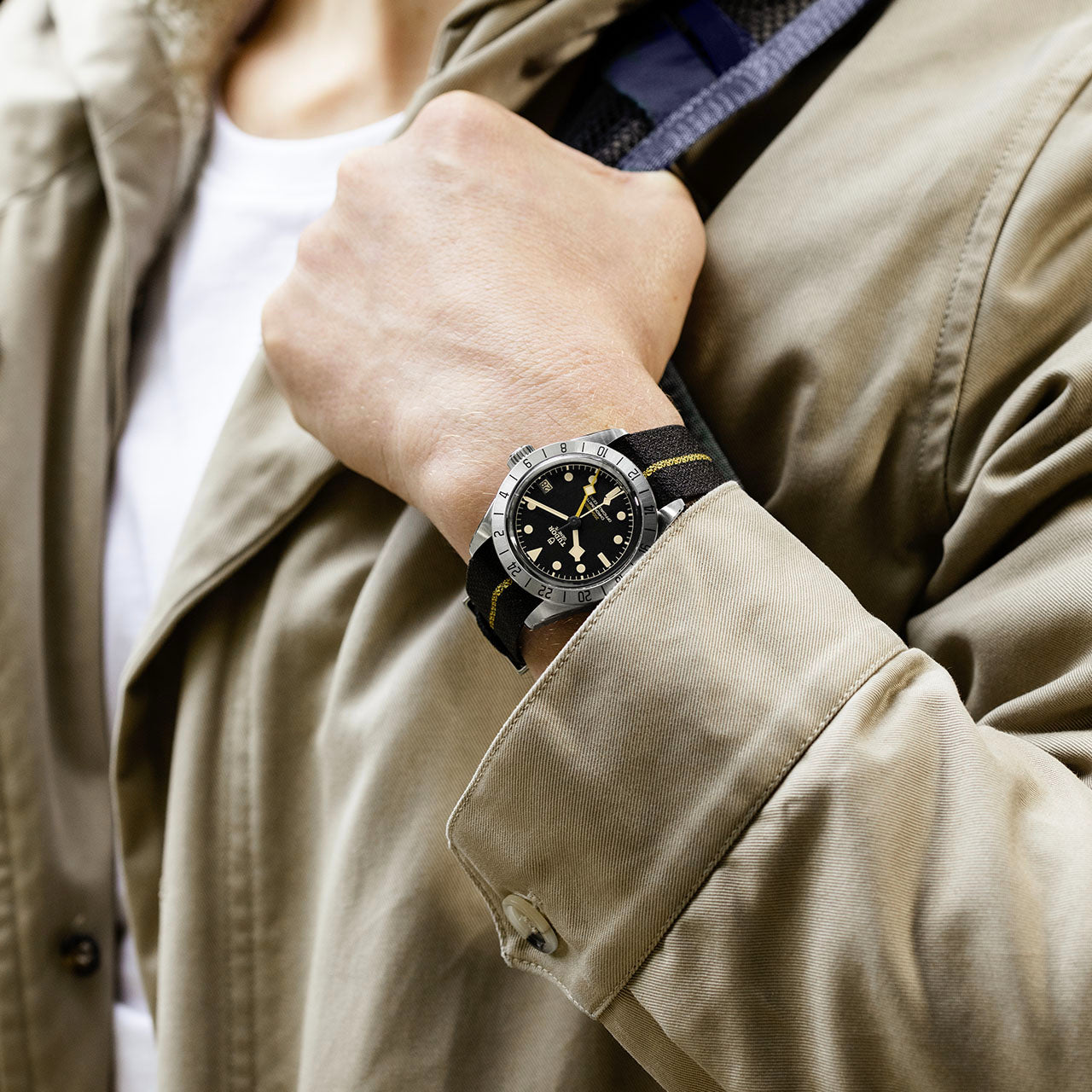 Orologio in acciaio Black Bay PRO, 39 mm Tudor