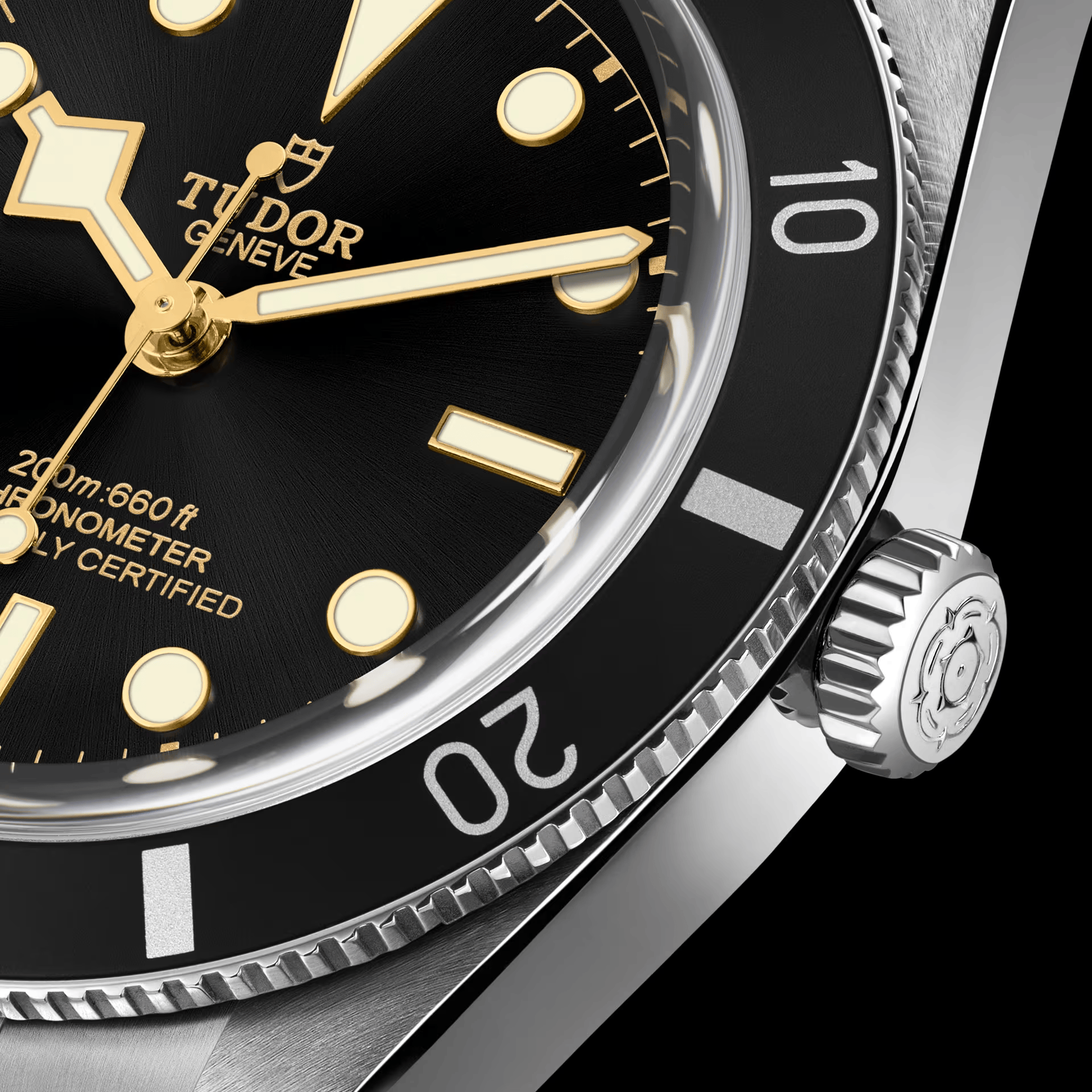 Orologio in acciaio Black Bay 54, 37 mm Tudor