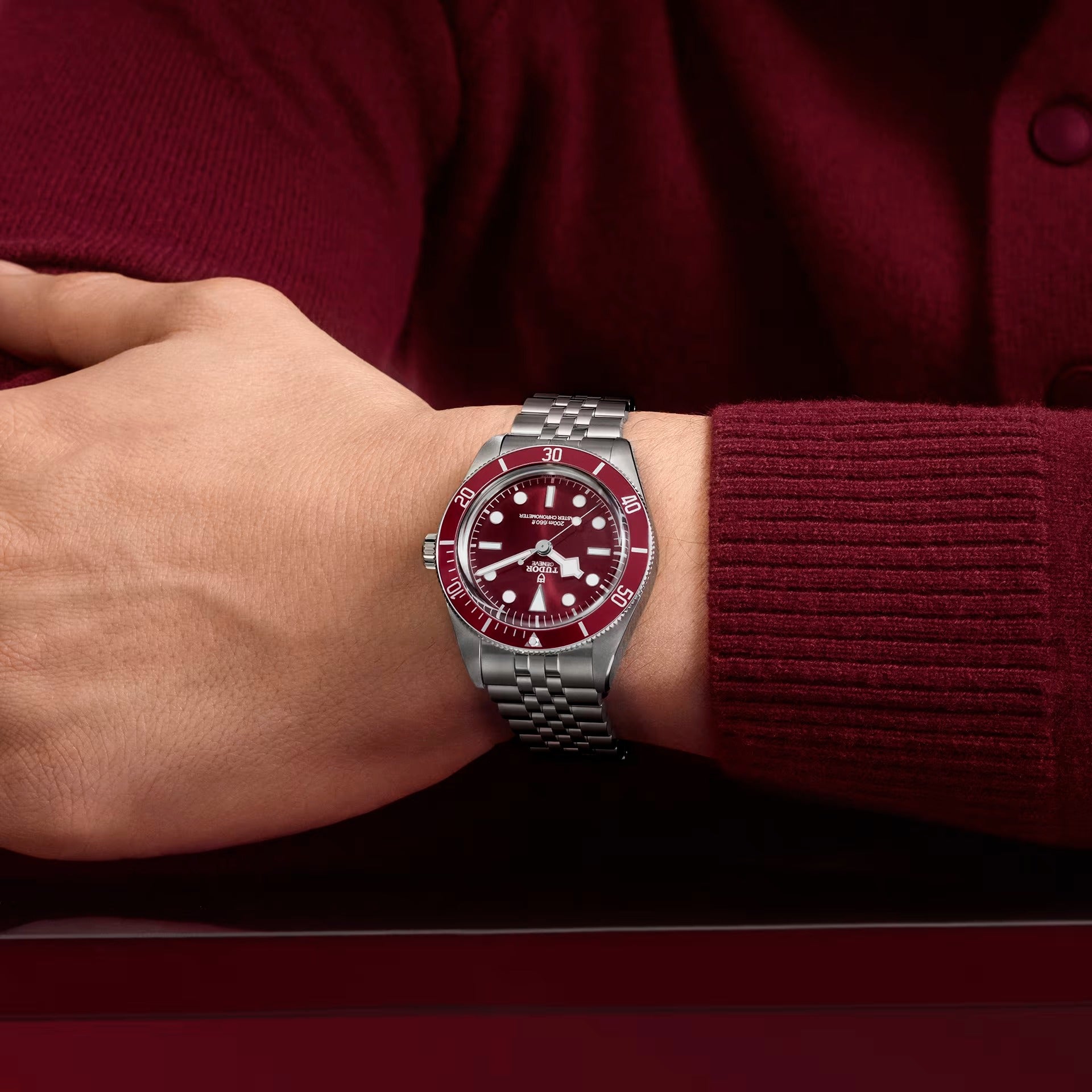 Watch in steel Black Bay 58, 39 mm Tudor