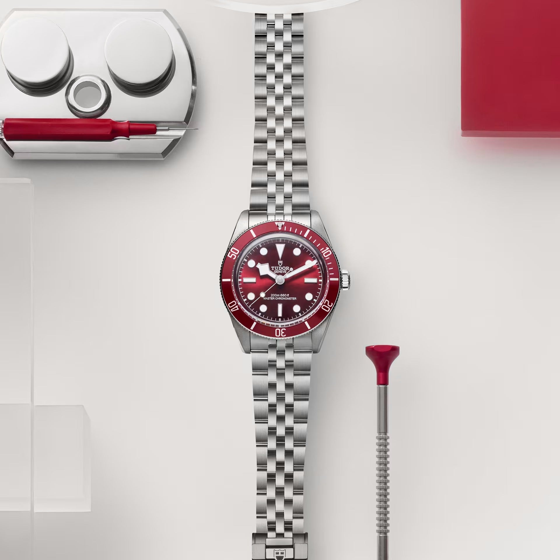 Watch in steel Black Bay 58, 39 mm Tudor