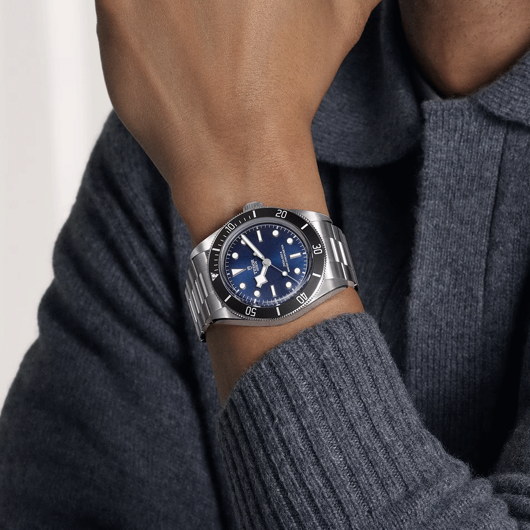 Orologio in acciaio Black Bay 68, 43 mm Tudor