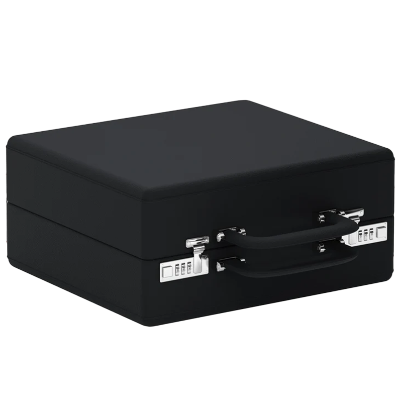 Valigetta 16 Pelle Nero Intenso