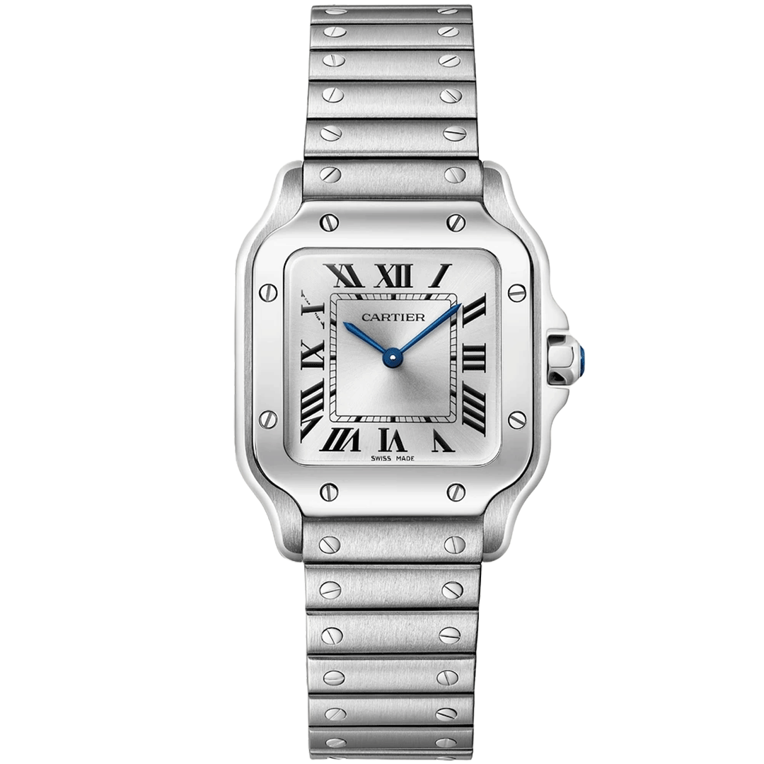 Watch in steel Santos de Cartier Cartier