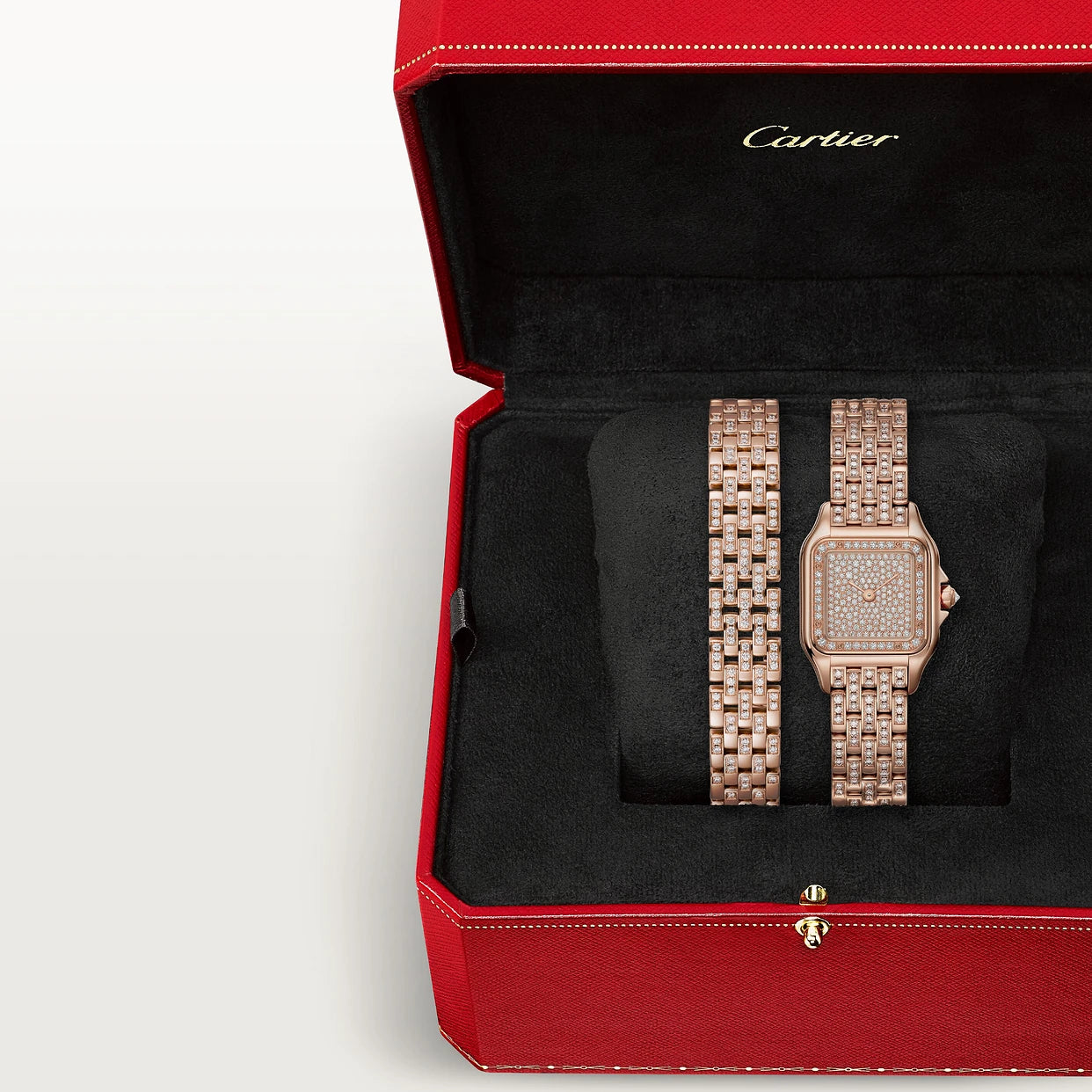 Orologio in oro rosa Panthère de Cartier Cartier
