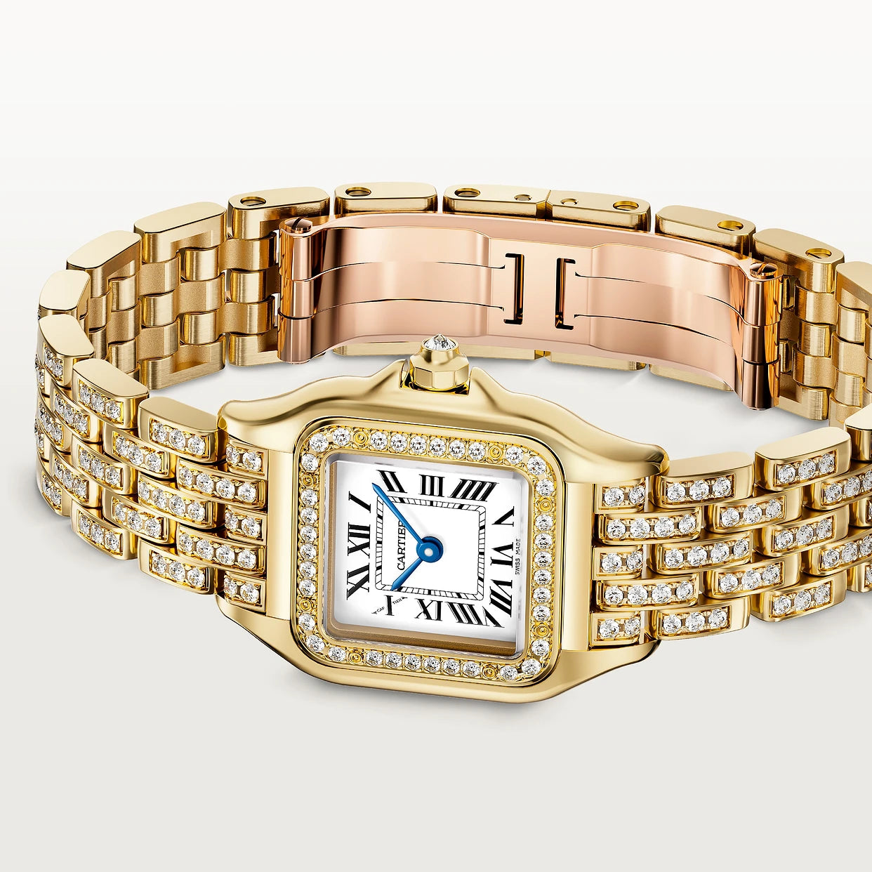 Watch in yellow gold Panthère de Cartier Cartier