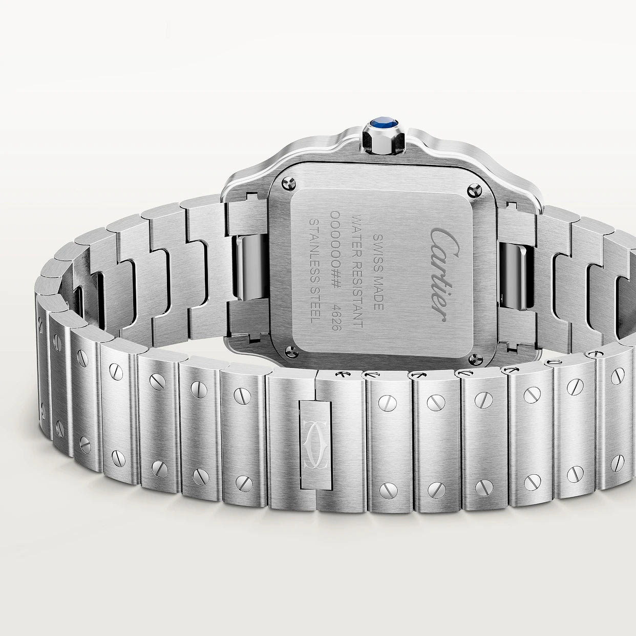 Orologio in acciaio Santos de Cartier Cartier