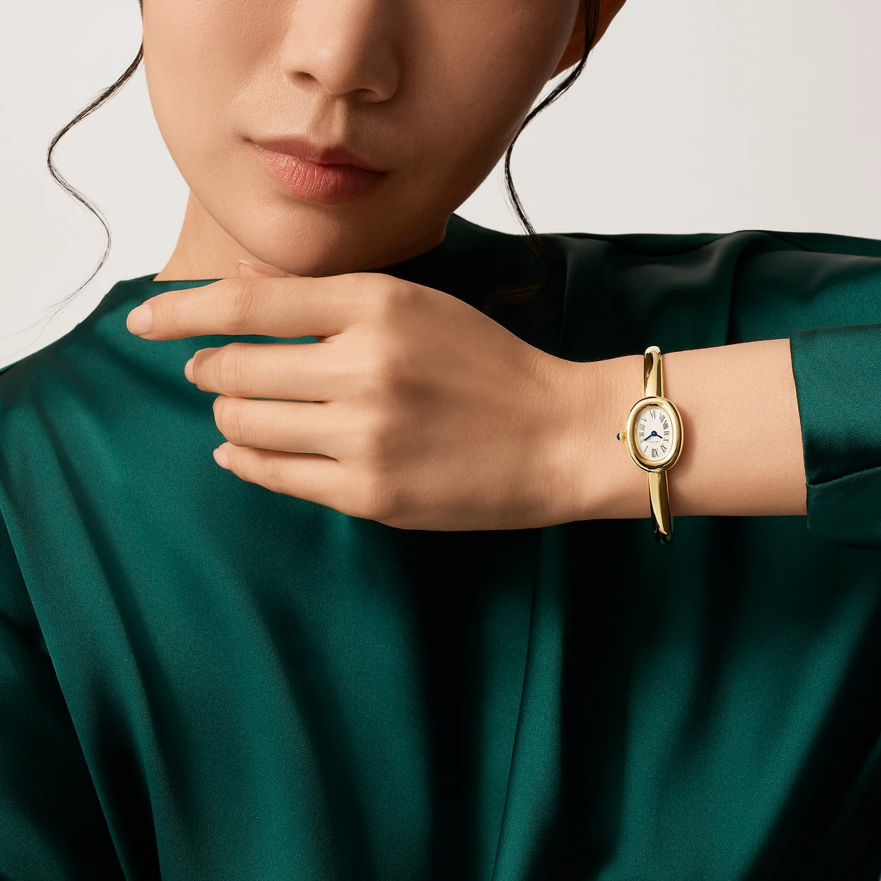 Orologio in oro giallo Baignoire de Cartier (misura 17) Cartier