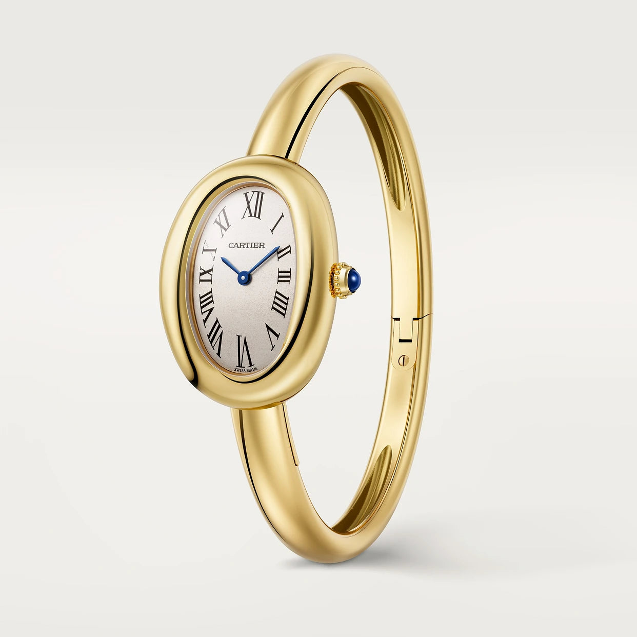 Watch in yellow gold Baignoire de Cartier (size 16) Cartier
