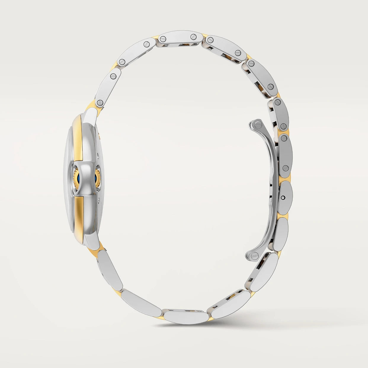 Watch in steel and yellow gold Ballon Bleu de Cartier Cartier