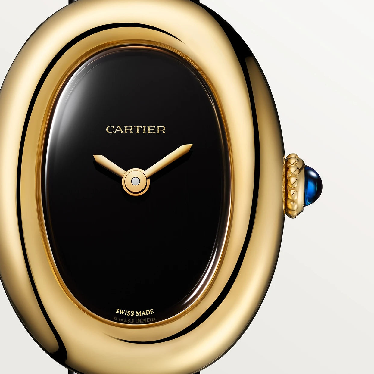 Orologio in oro giallo Baignoire de Cartier Cartier