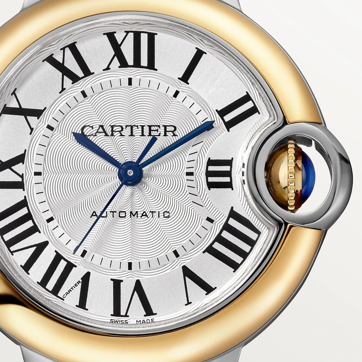 Watch in steel and yellow gold Ballon Bleu de Cartier Cartier