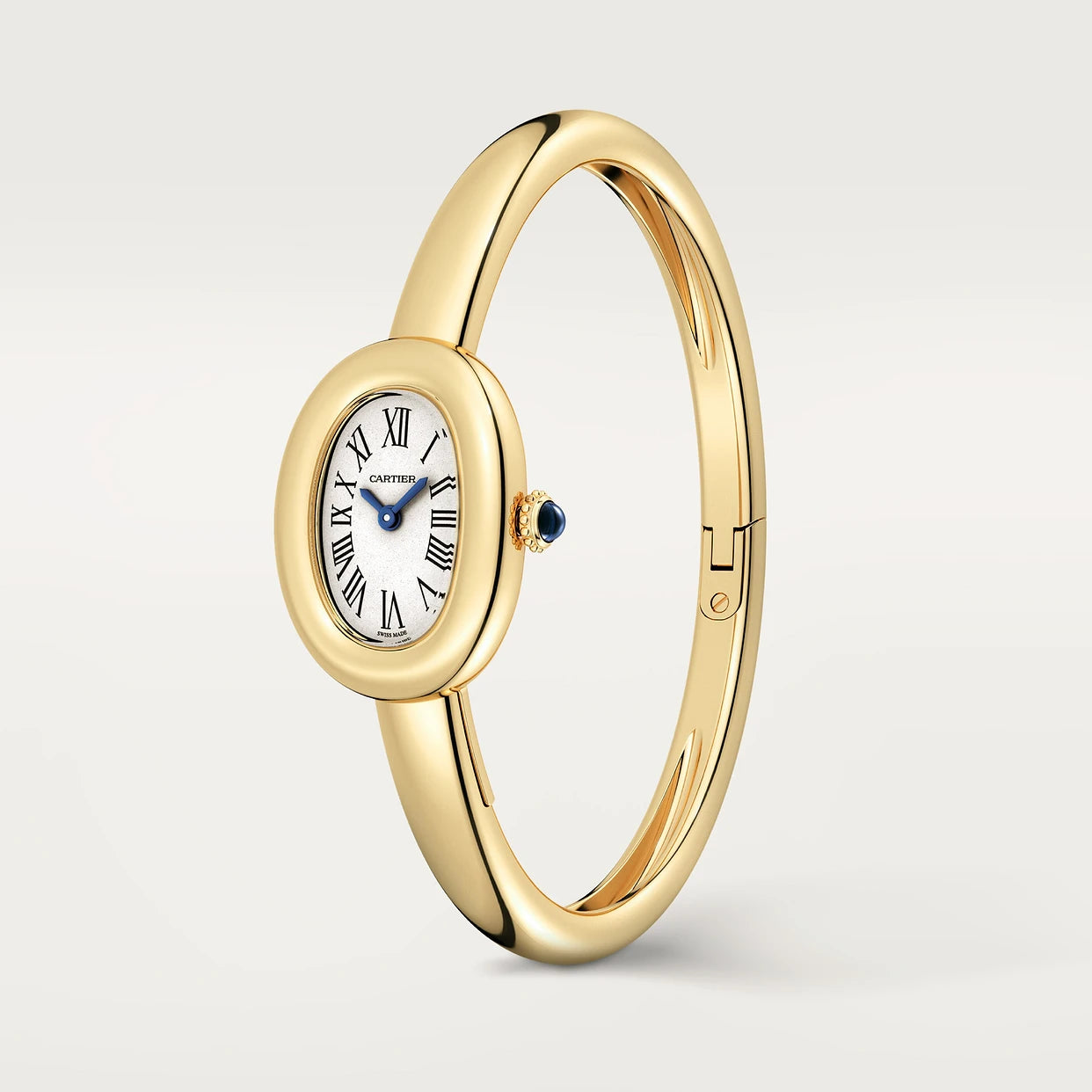 Watch in yellow gold Baignoire de Cartier (size 17) Cartier